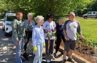 pollinators at Birch Street Townhomes, Dominic Balmaseda