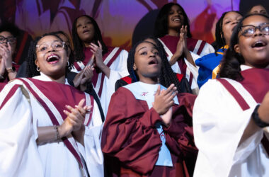 UNCF gala, high school choirs
