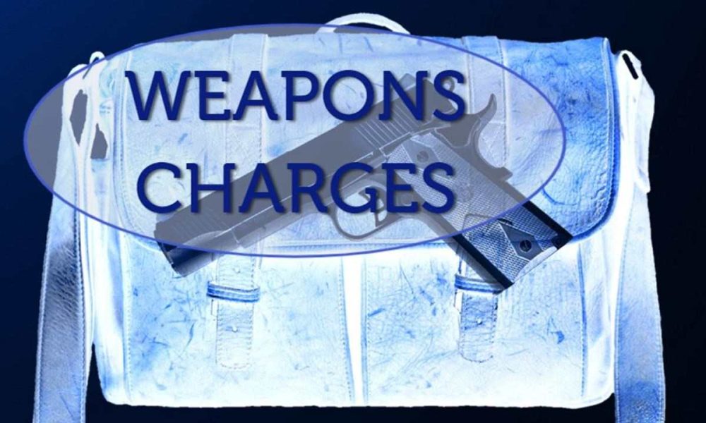 felony weapons charge on Christmas