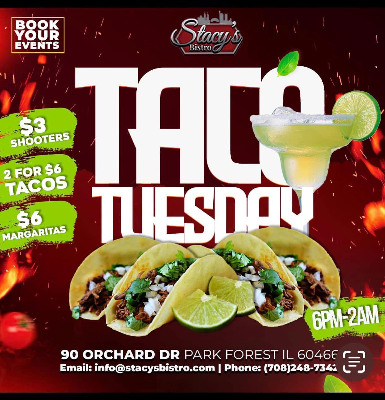 TUESDAYS AT STACY’S