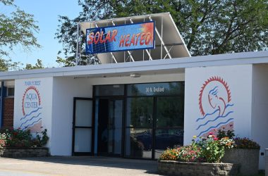 Aqua Center update, front of the municipal Aqua Center