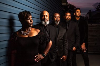 Park 'N Ride opens 2025 Main Street Nights, woman with four men lined up behind her